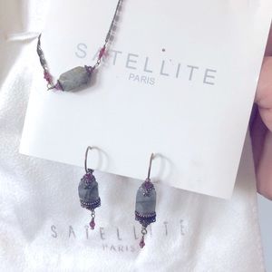 Satellite Paris bracelet & earrings